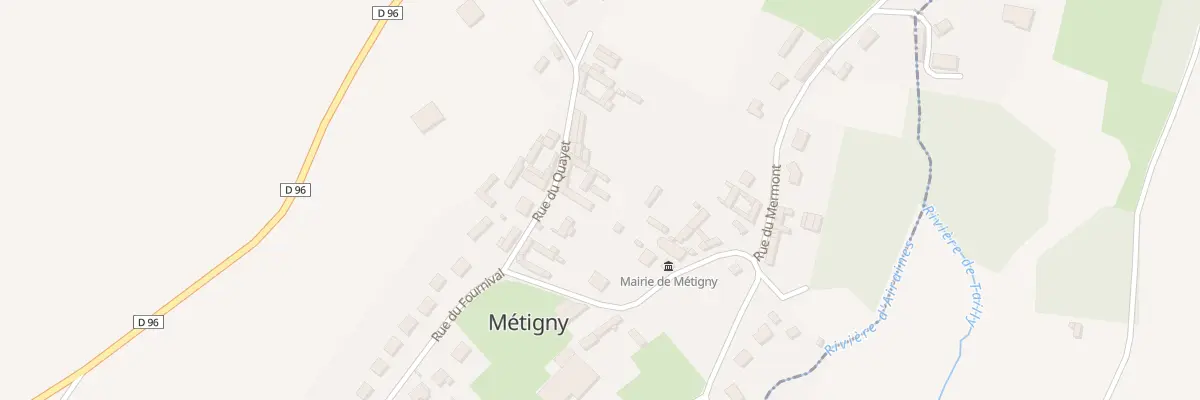 Plan du 5 Rue du Quayet à Métigny