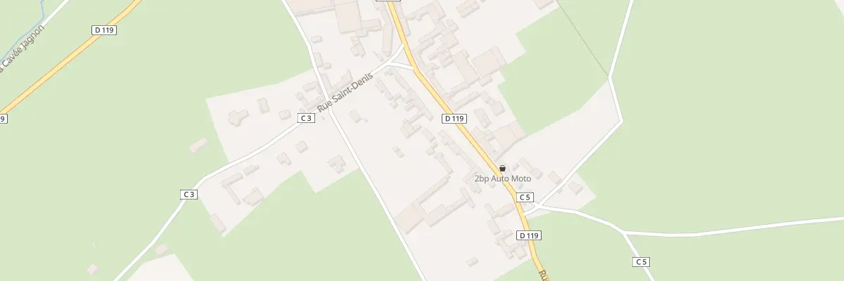 Plan du 16 Rue de Grandvillers à Daméraucourt