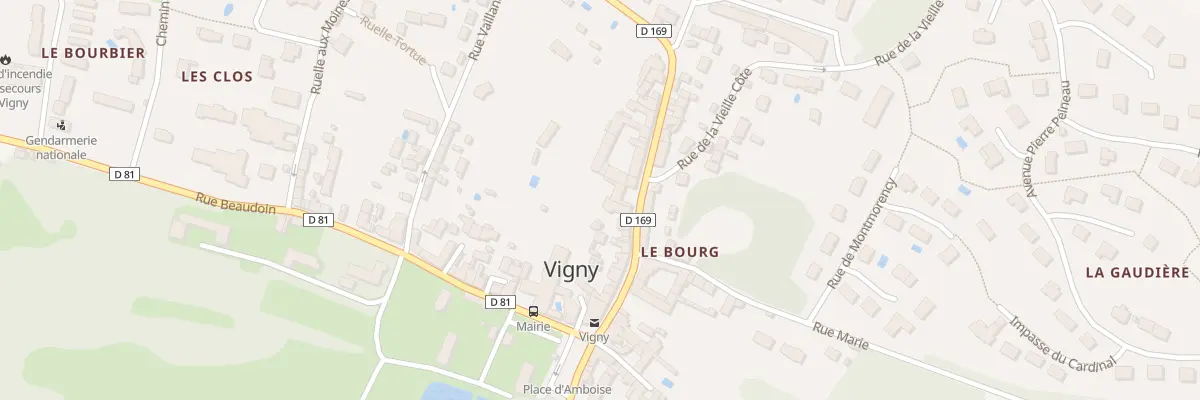 Plan du 19 Rue du General Leclerc à Vigny