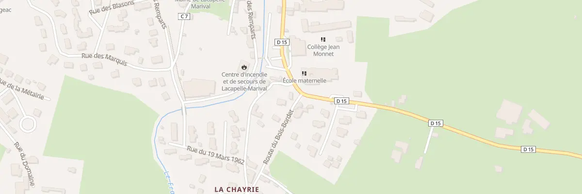 Plan du 4 Rte du Bois-Bordet à Lacapelle-Marival