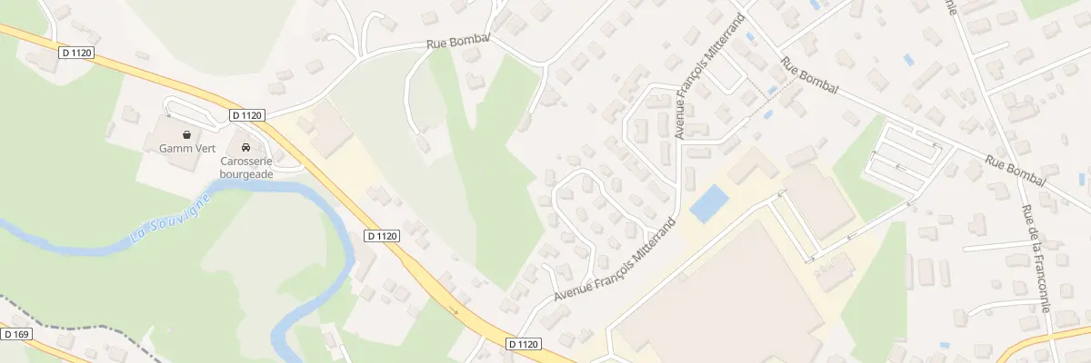 Plan du 9 Rue des Genets à Argentat-sur-Dordogne