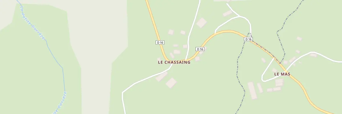 Plan du 5046 Le Chassaing à Grandsaigne