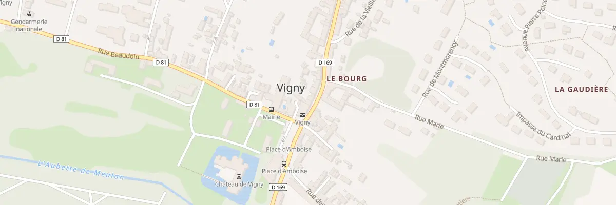 Plan du 3 Rue du General Leclerc à Vigny
