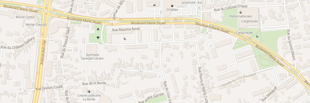 Plan du 43 Rue de la Borde à Orléans