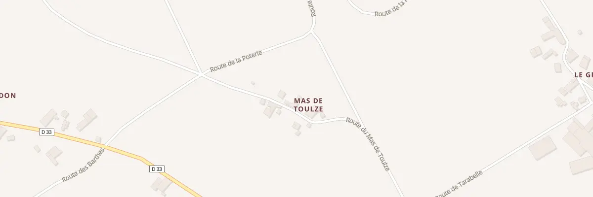 Plan du 5027 Mas de Toulze à Frausseilles