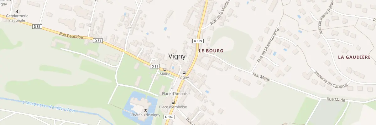 Plan du 5 Rue du General Leclerc à Vigny
