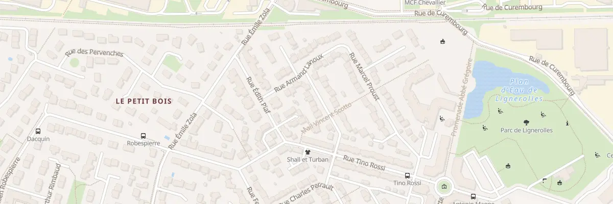 Plan du 6 Rue J F Millet à Fleury-les-Aubrais