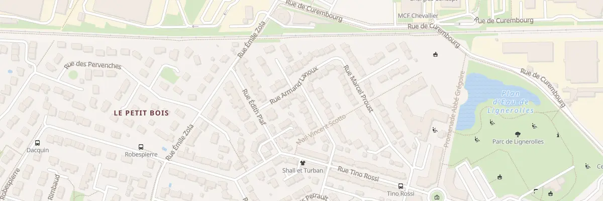Plan du 2 Rue J F Millet à Fleury-les-Aubrais
