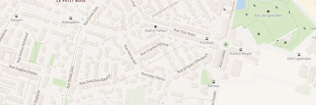 Plan du 23 Rue Charles Perrault à Fleury-les-Aubrais