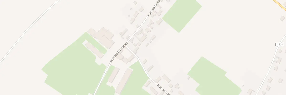 Plan du 317 Rue des Croisettes à Rodelinghem