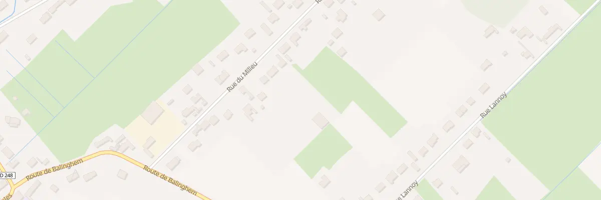 Plan du 236 Rue du Milieu à Andres