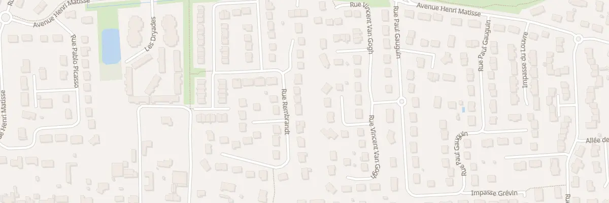 Plan du 189 Rue Rembrandt à Marck