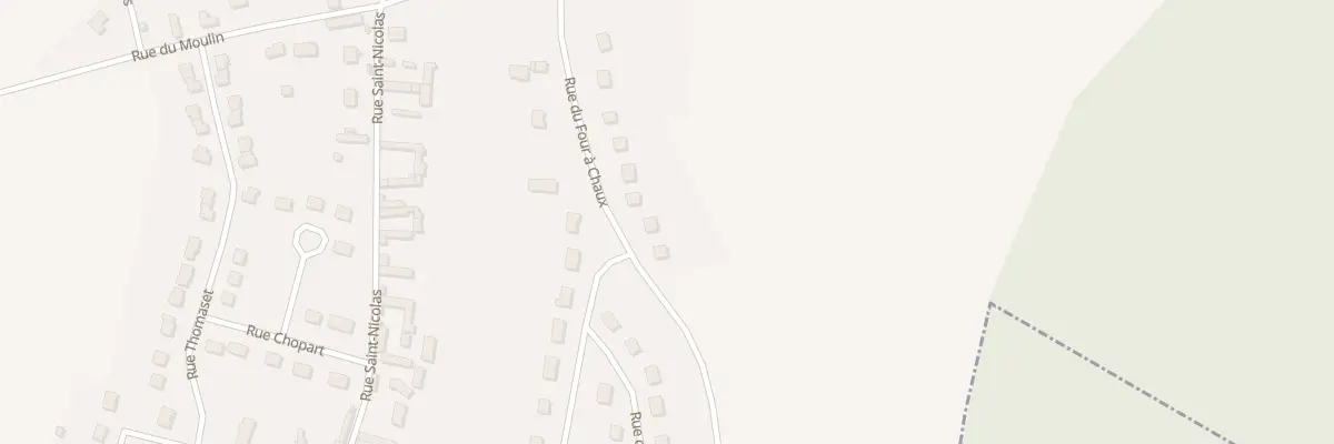 Plan du 25 Rue du Four à Chaux à Porcheux