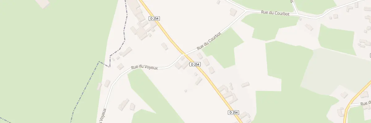 Plan du 23 Rte de Selles à Lottinghen