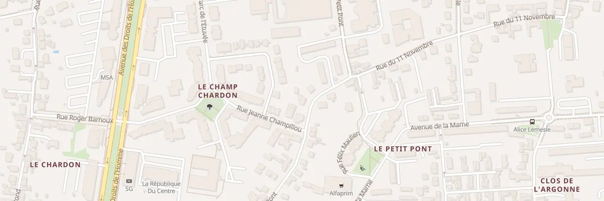 Plan du 69 Rue du Petit Pont à Orléans