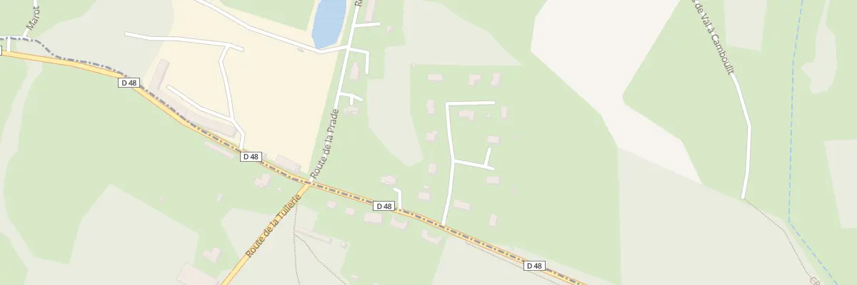 Plan du 5852F Les Bartes des Bormes à Reyrevignes