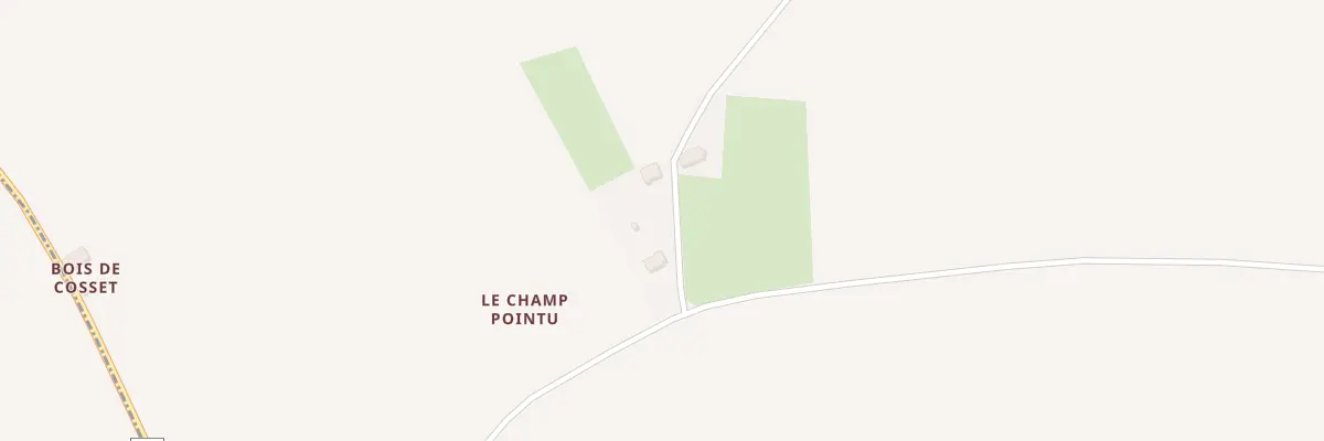 Plan du 2 Les Champs Perots au Magny