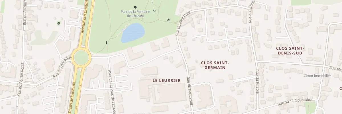 Plan du 91 Rue du Petit Pont à Orléans