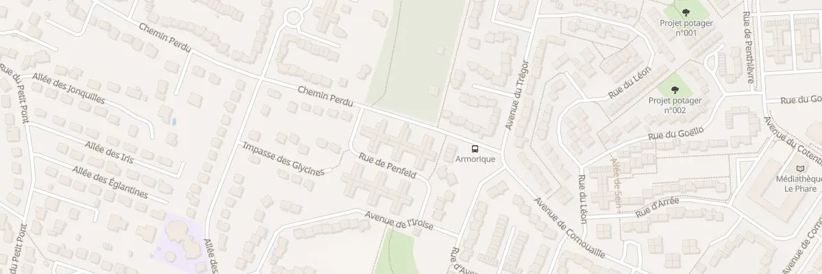 Plan du 46 Che Perdu à Maurepas