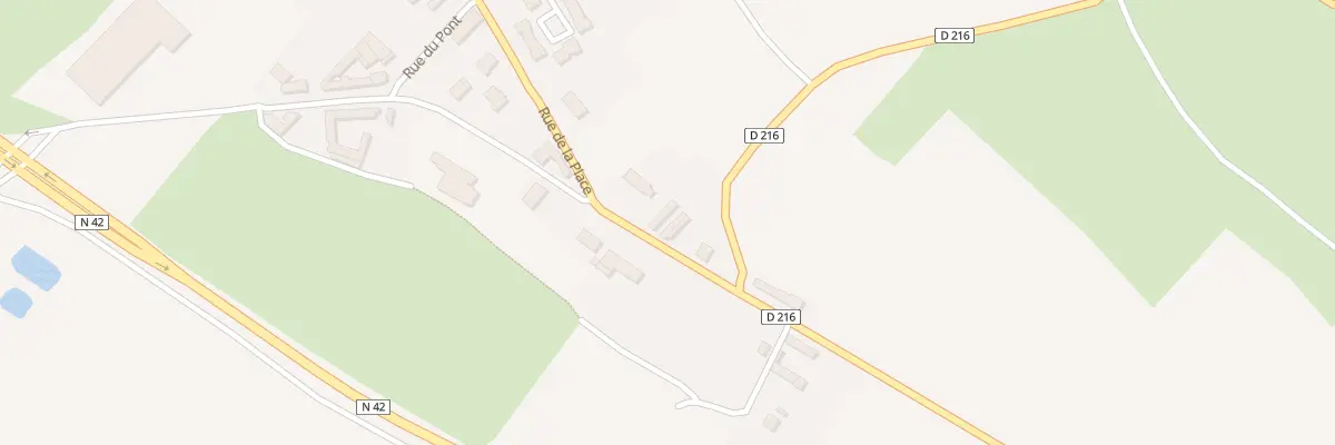 Plan du 24 Rte Nationale à Escœuilles