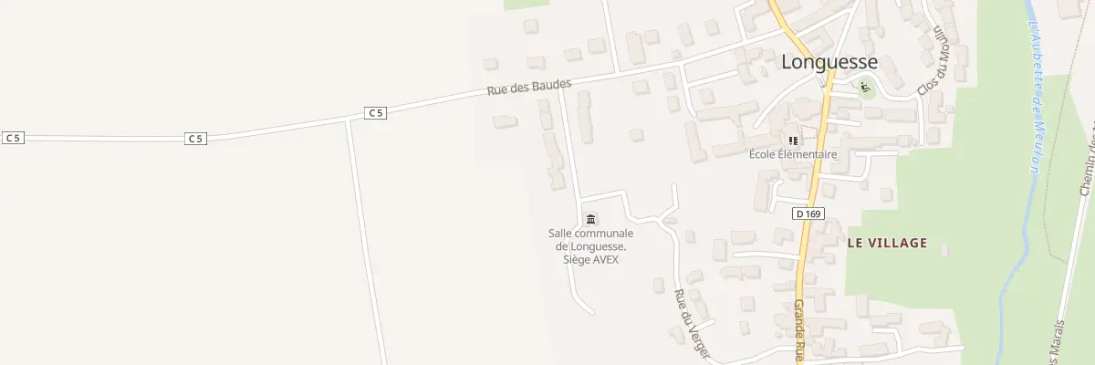 Plan du 10 Rue de la Couture à Longuesse