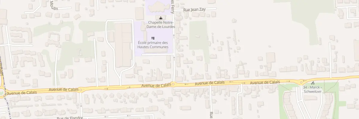 Plan du 46 Rue Jules Ferry à Marck