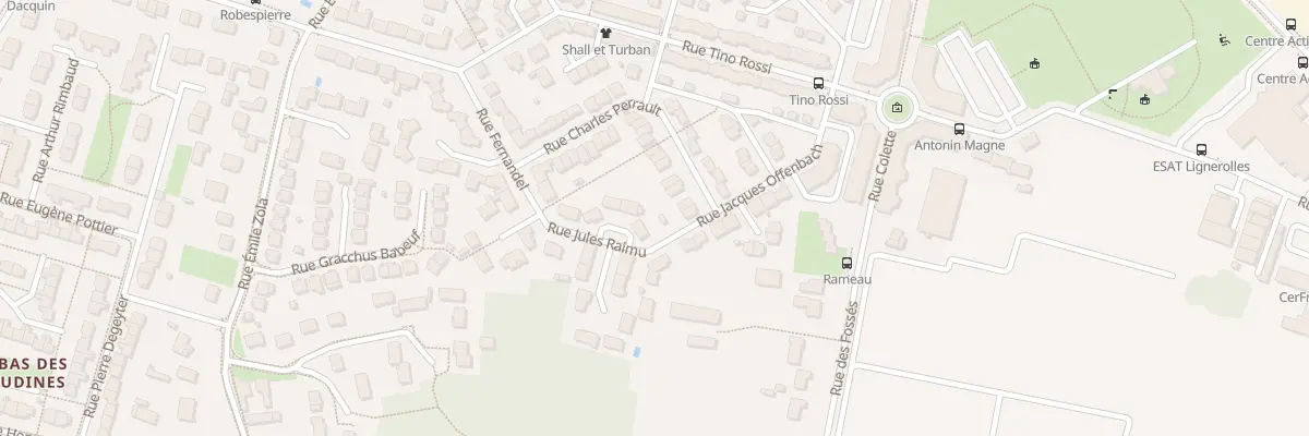 Plan du 9 Rue Jules Raimu à Fleury-les-Aubrais