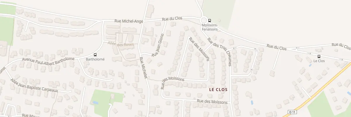 Plan du 72 Rue des Moissons à Plaisir