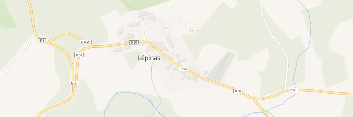 Plan du 5012 Le Bourg à Lépinas