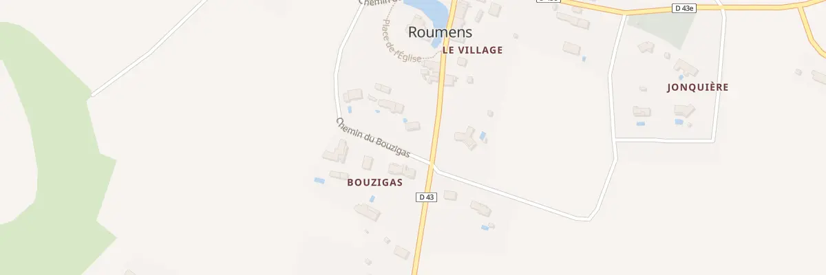 Plan du 71 Le Village à Roumens