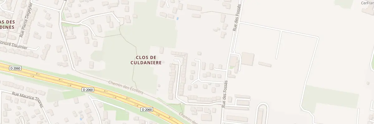 Plan du 42 Rue Saint Just à Fleury-les-Aubrais