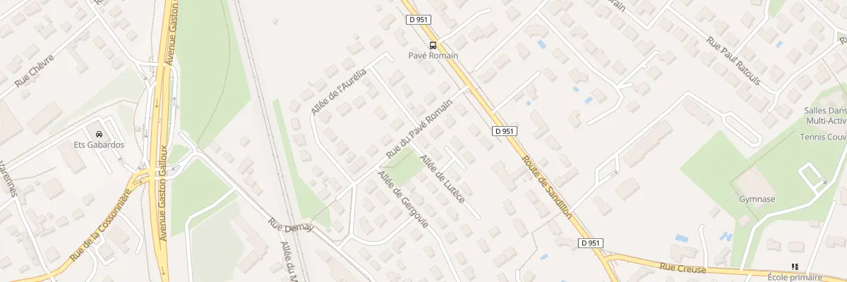 Plan du 8 Rue du Pavé Romain à Saint-Jean-le-Blanc