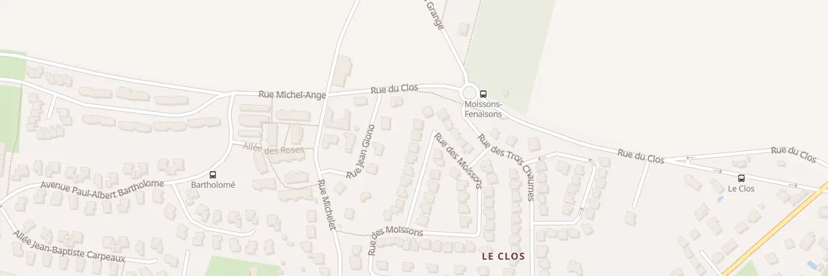 Plan du 64 Rue des Moissons à Plaisir