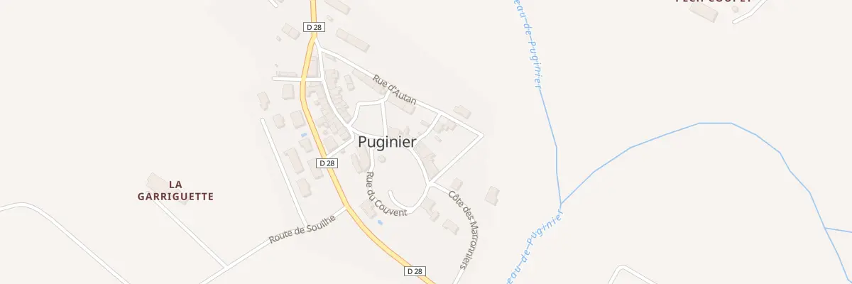 Plan du 54 Le Village à Puginier