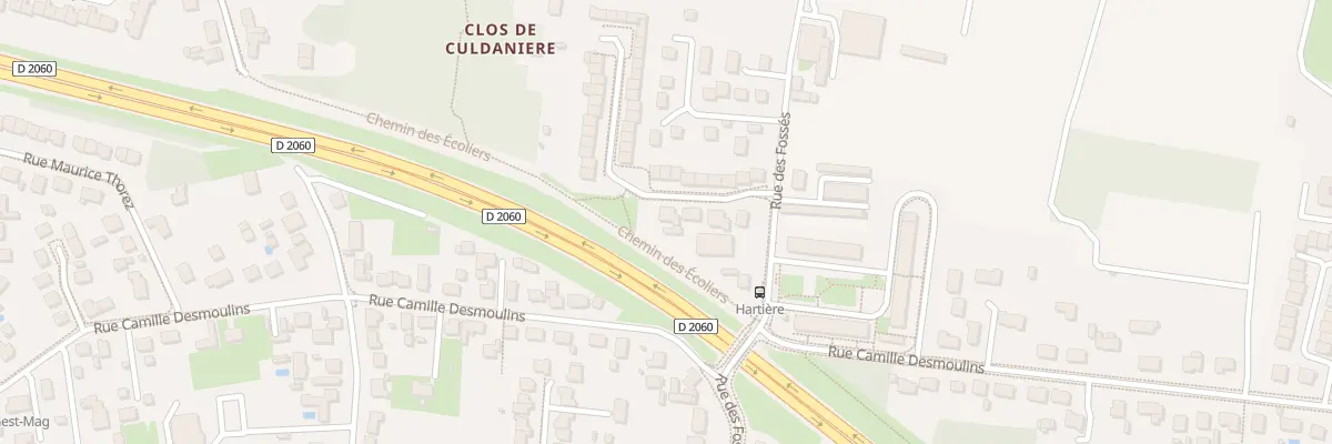Plan du 3 Rue Saint Just à Fleury-les-Aubrais