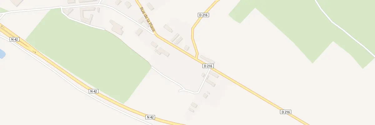 Plan du 21 Rte Nationale à Escœuilles