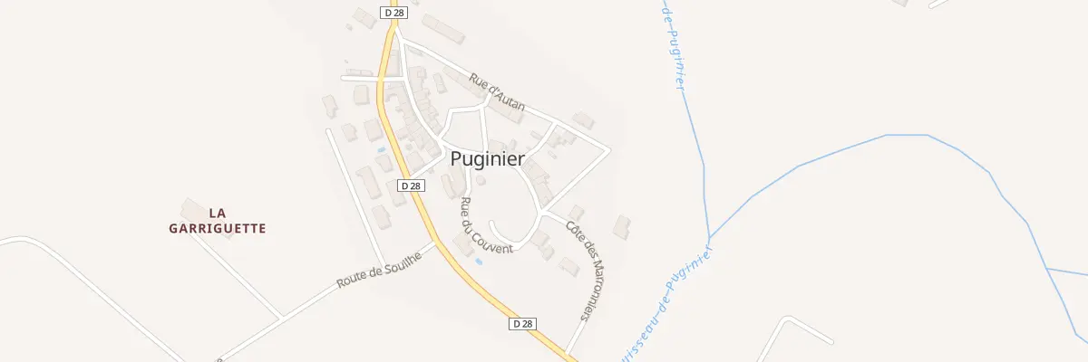 Plan du 15 Le Village à Puginier