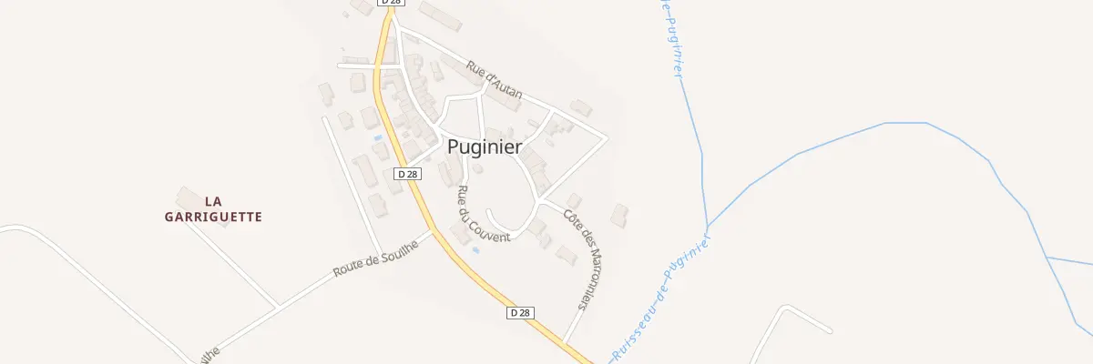 Plan du 31 Rue de la Mairie à Puginier