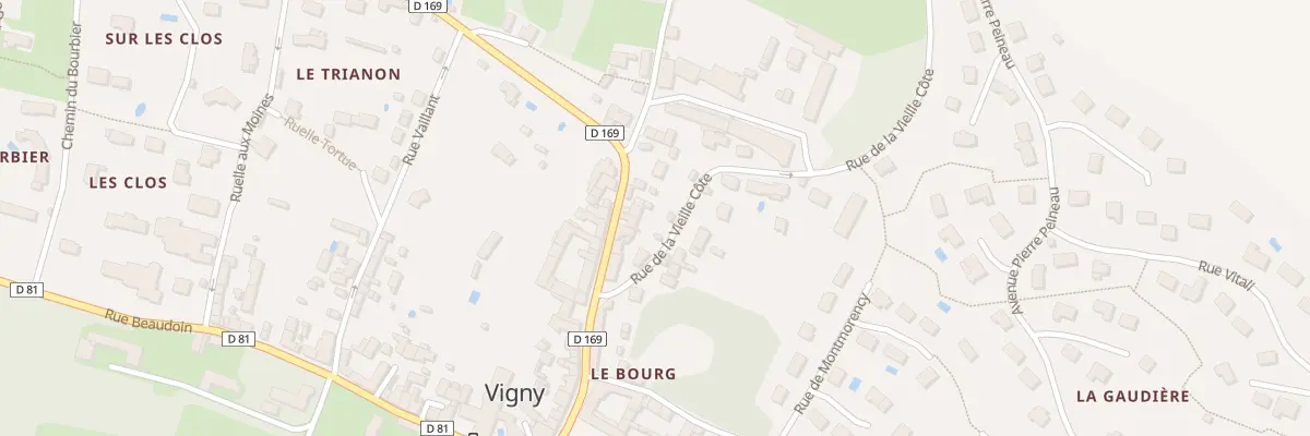 Plan du 20B Rue du General Leclerc à Vigny