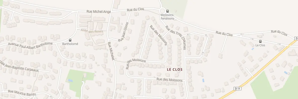 Plan du 37 Rue des Moissons à Plaisir