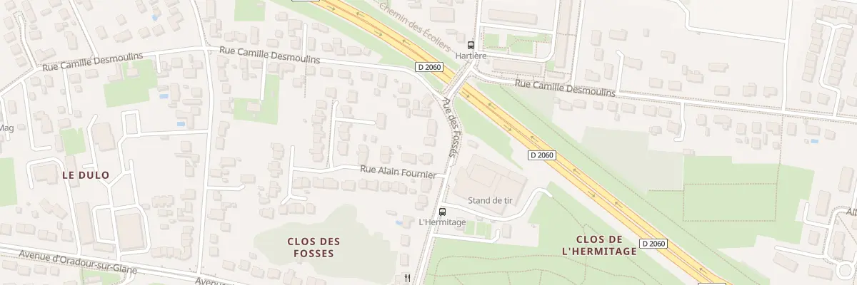Plan du 175 Rue des Fossés à Fleury-les-Aubrais