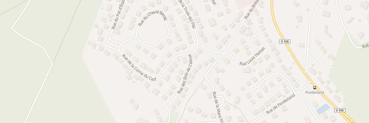 Plan du 28 Rue de la Corne du Cerf à Saint-Arnoult-en-Yvelines