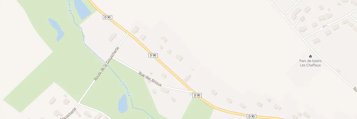 Plan du 34 Rte du Pont de Larcher à Saint-Georges-sur-la-Prée