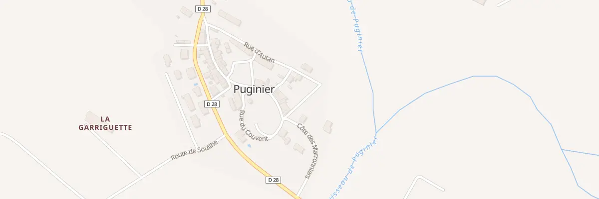 Plan du 3 Che de la Fontaine à Puginier