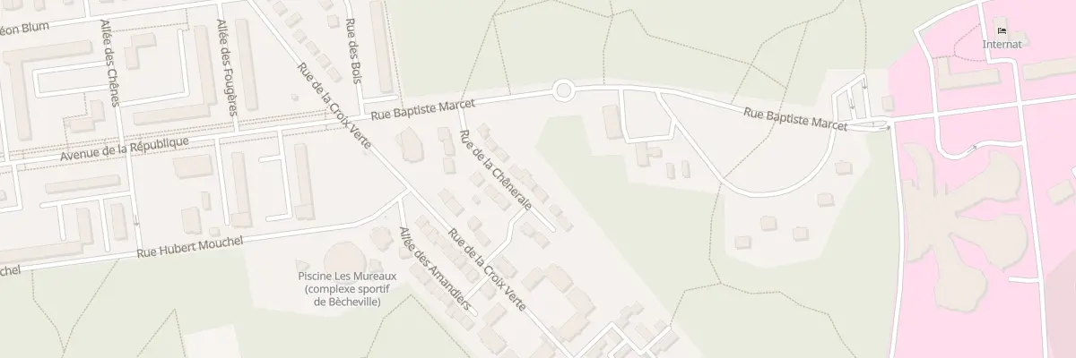 Plan du 9 All de la Chêneraie aux Mureaux