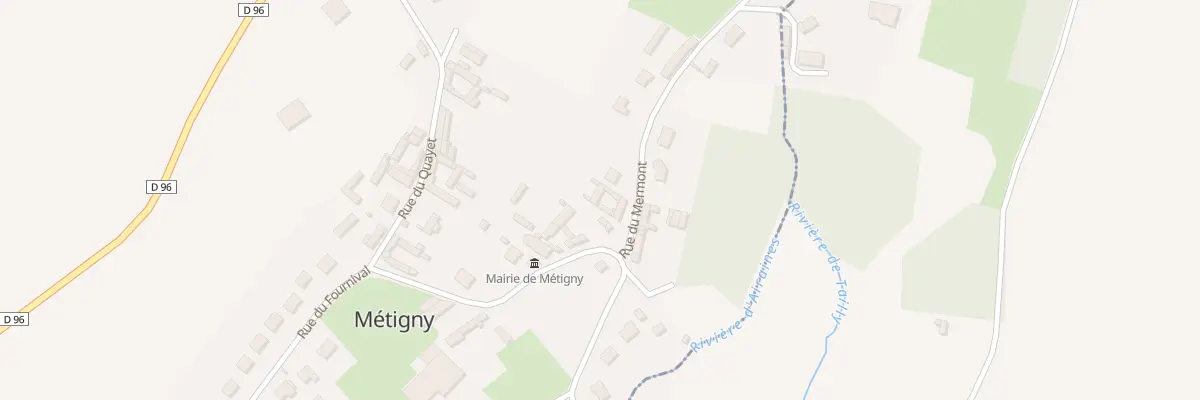 Plan du 2 Rue du Mermont à Métigny