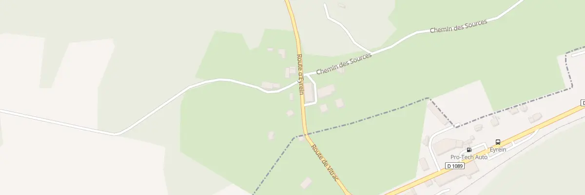 Plan du 5097 La Gare à Vitrac-sur-Montane