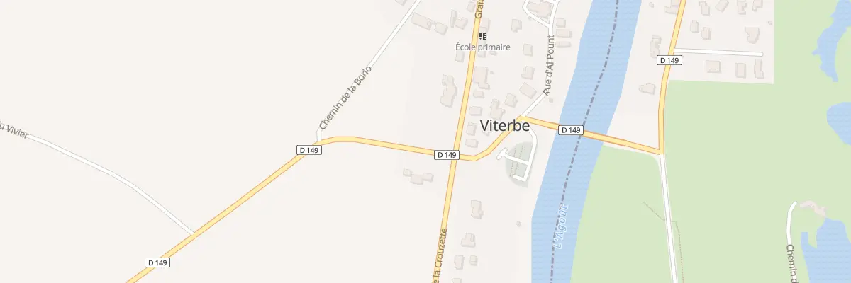 Plan du 2A Rue Grand Rue à Viterbe