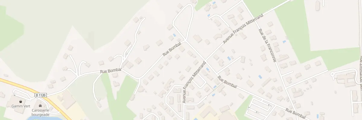 Plan du 25 Rue Bombal à Argentat-sur-Dordogne