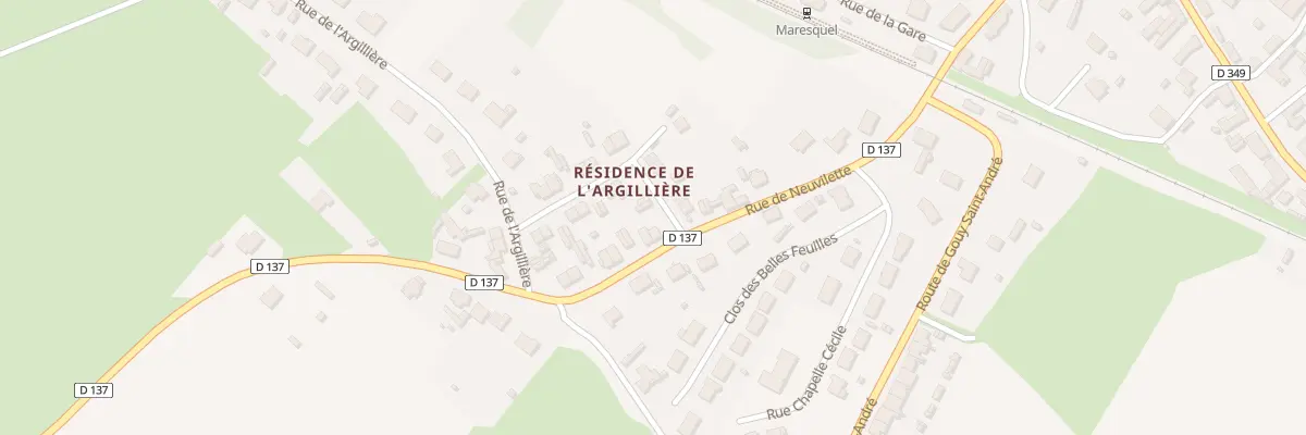 Plan du 226 Rue de Neuvilette à Maresquel-Ecquemicourt